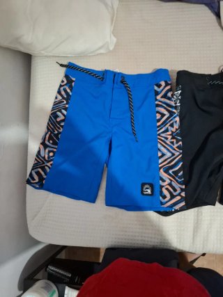 Bañadores Hombre Azul y Negro