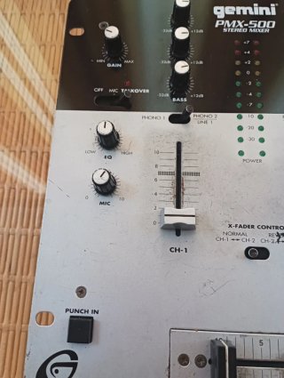 Gemini PMX-500 Mixer Non Testato