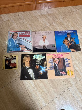 Lote 6 Vinilos Richard Clayderman