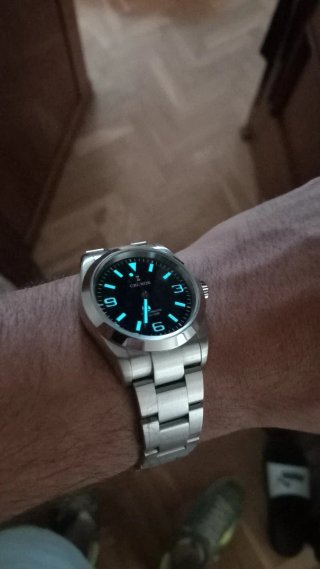 Reloj Cronos  Pieza de homenaje a Rolex