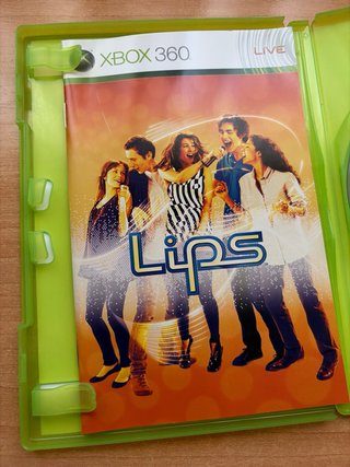 Lips Xbox 360 con 2 micrófonos