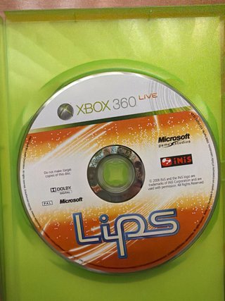 Lips Xbox 360 con 2 micrófonos