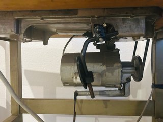 Máquina de coser industrial Singer
