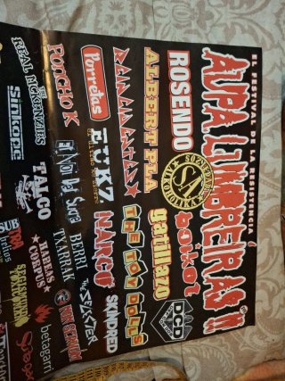 Cartel Aúpa Lumbreiras XVll edición 2014