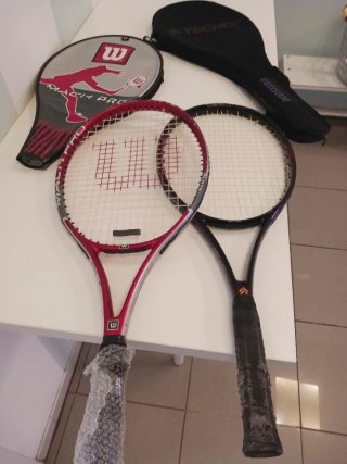 Raquetas de Tenis Wilson y Tecno