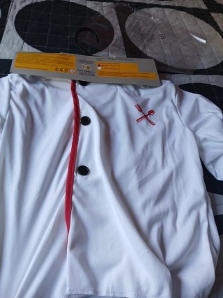 Disfraz Chef Unisex Talla 5-7 Años