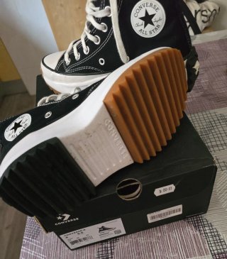 Zapatillas Converse Negras Plataforma