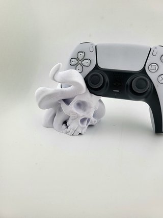 Soporte Mando PS5 Calavera Humo PlayStation