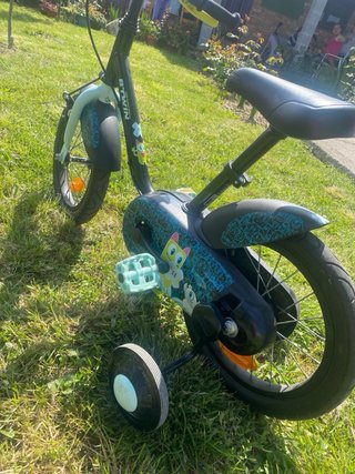 Bicicleta infantile Btwin con ruote stabilizzatrici