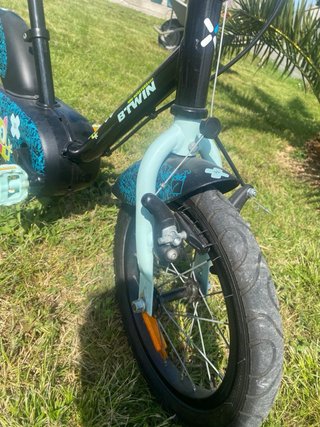 Bicicleta infantile Btwin con ruote stabilizzatrici