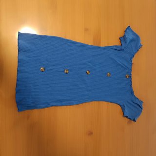 Vestido Shein Azul Verano Talla S