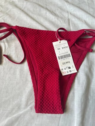 Bikini Oysho Rojo Talla XS