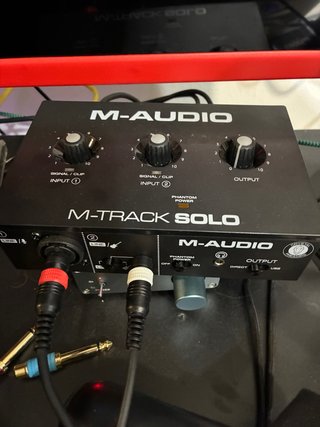 M-Audio M-Track Solo Interfaz Audio USB