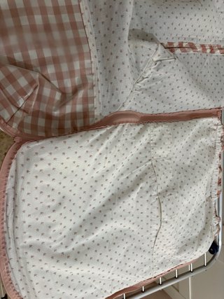 Saco para silla de paseo a cuadros