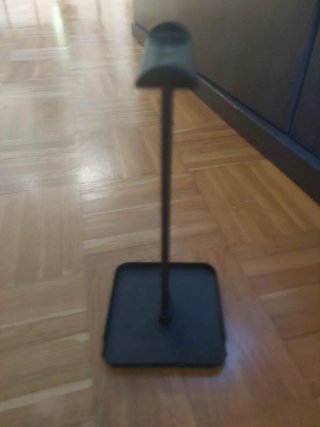 Soporte para cascos blanco