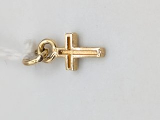 Cruz de oro 18k