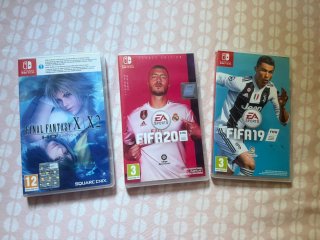 Videogiochi Nintendo Switch: FIFA e Final Fantasy