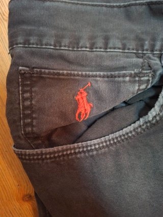 Pantaloni Ralph Lauren Uomo Old Money Vintage Blu