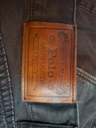 Pantaloni Ralph Lauren Uomo Old Money Vintage Blu