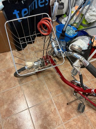 Bicicleta Rabasa Derbi Roja  Finales de años 60
