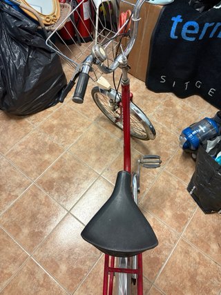 Bicicleta Rabasa Derbi Roja  Finales de años 60