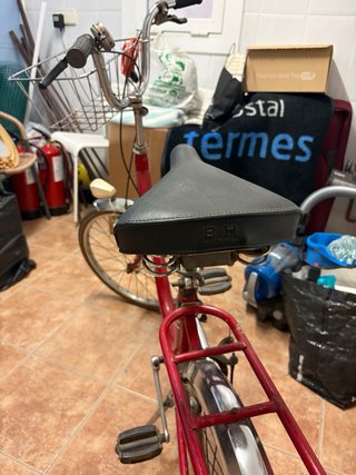 Bicicleta Rabasa Derbi Roja  Finales de años 60