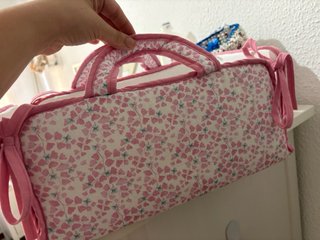 Cesto pañales Nait Nait floral rosa