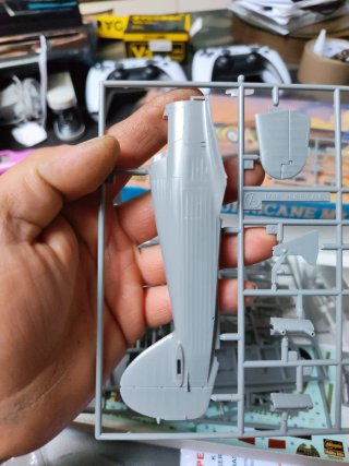 Maqueta 1/48 Hurricane Mk.I + mascaras Montex