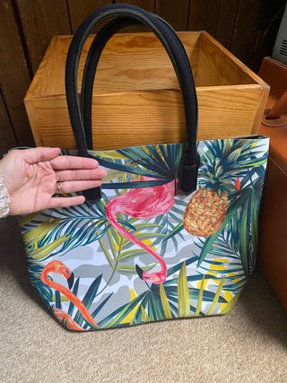 Bolso O bag Tropical Flamenco Piña