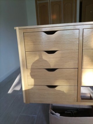 Cajonera de madera