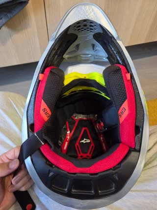 Casco Alpinestars SuperTech M8 talla M SM8 mx moto