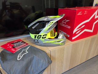 Casco Alpinestars SuperTech M8 talla M SM8 mx moto