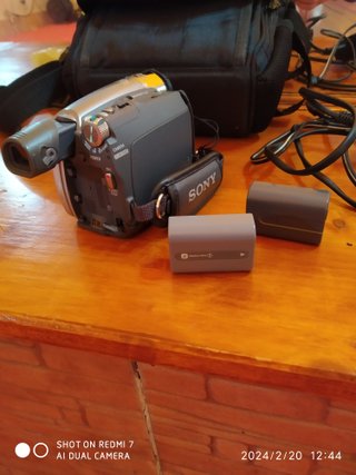 CAMARA, VÍDEO - SONY, HANDYCAN, 20XOPTI, BATER ACC