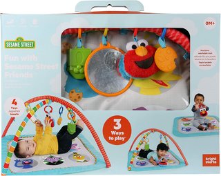 Tapete Gimnasio Bebé Sesame Street Bright Starts