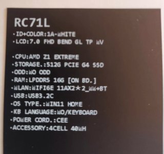Asus ROG Ally Z1 Extreme
