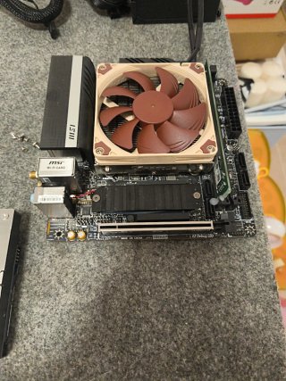 Placa Base MSI H510I Pro WiFi + Intel i3 10100