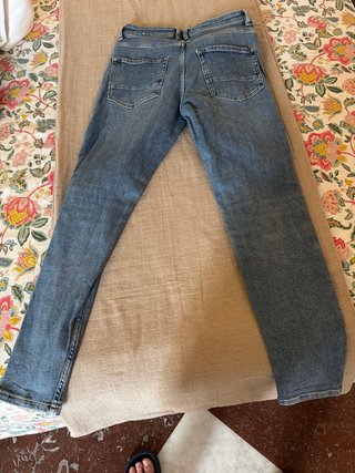 Vaqueros hombre azules