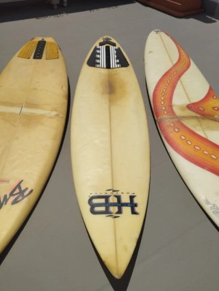 3 Tablas de Surf Vintage 80s