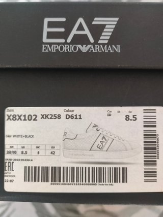 Zapatillas EA7 Emporio Armani Talla 42