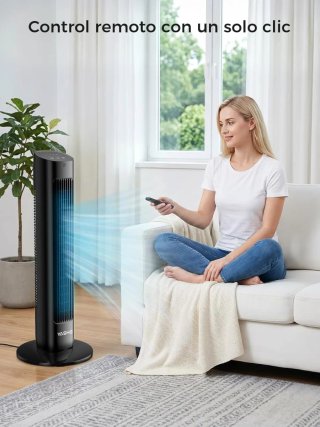 Ventilador Torre YASHE 32 con Mando
