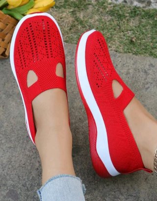 Zapatillas verano rojas sin estrenar T41