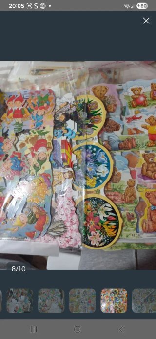 Cromos troquelados vintage