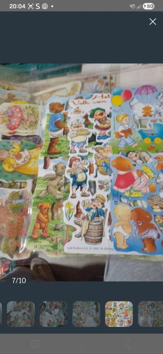 Cromos troquelados vintage