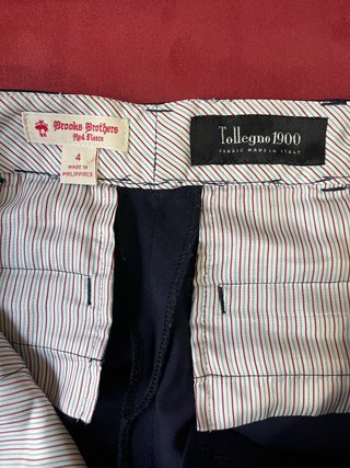 Pantaloni sartoriali ragazzo Brooks Brothers blu