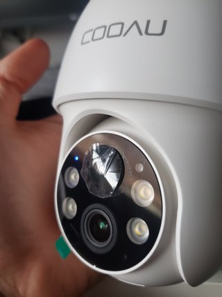 Set Doble Cámara Vigilancia COOAU C7 Wifi