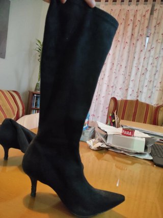 Botas altas ajustadas T.38