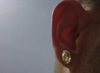 Pendientes de oro Virgen