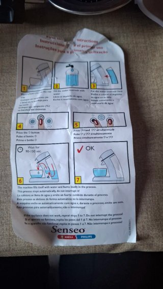 Cafetera Philips Senseo Marcilla