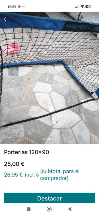 Porte da calcio 120x90 (2 unità)