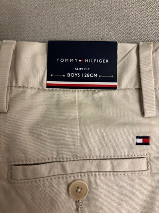 Pantalón Chino Tommy Hilfiger Beige T 128 (Nuevo)